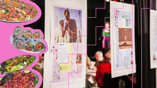 art and food